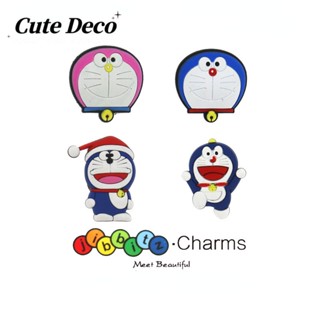 【Cute Deco】จี้รูปโดราเอมอนน่ารัก (5 แบบ) กระดิ่งแมว Dingdang / Dingdang Cat / Charm Button Crocs / Cute Jibbitz Croc Shoes / Charm วัสดุเรซิ่น สําหรับรองเท้า อุปกรณ์เสริม