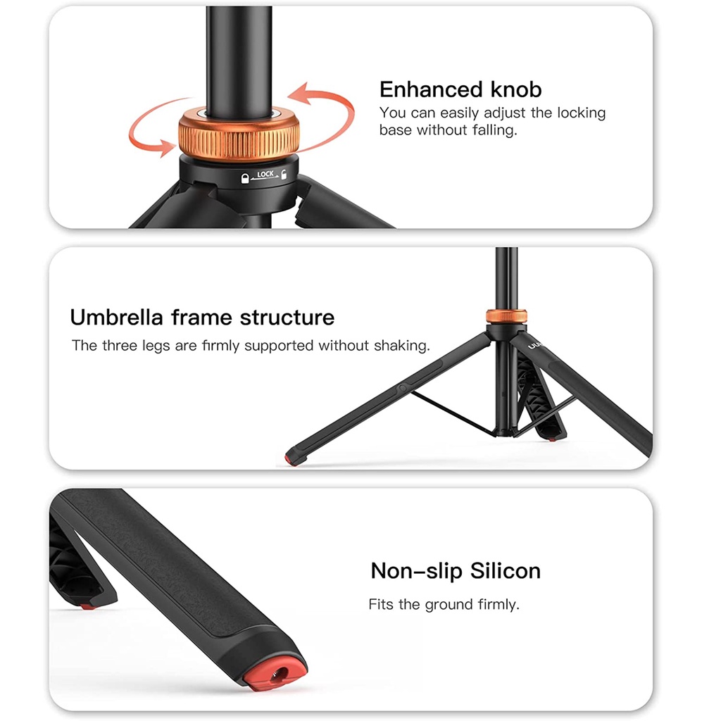 UURIG TP-03 กล้องกีฬา Selfie Stick ขาตั้งกล้องอะแดปเตอร์สําหรับ GoPro Max Hero 13 12 1110 9 DJI Osmo Action 5 4 3 Insta 360 X4 X3