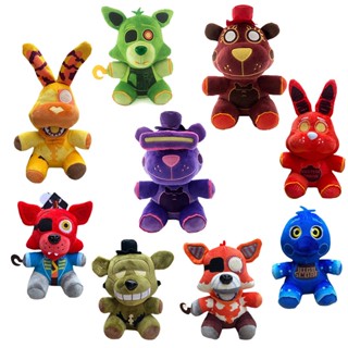 1 ชิ้น สไตล์ใหม่ FNAF ของเล่นตุ๊กตา 18-28 ซม. น่ารัก Five Nights at Freddys Animal Foxy Bonnie Bear Chica ตุ๊กตายัดไส้ ของเล่นตุ๊กตาของขวัญวันเกิดสําหรับเด็ก