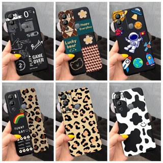 เคสโทรศัพท์มือถือซิลิโคน TPU แบบนิ่ม ลายน่ารัก สําหรับ Infinix Hot 12i Hot 12 Play Hot12 Hot12i 12 Play NFC