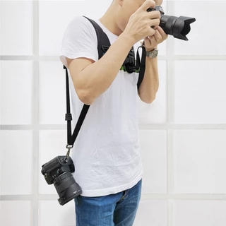 PULUZ Quick Release Double Shoulder สายสะพายกล้อง สายคล้องไหล่ แบบคู่ ใช้สำหรับกล้อง DSLR mirorless