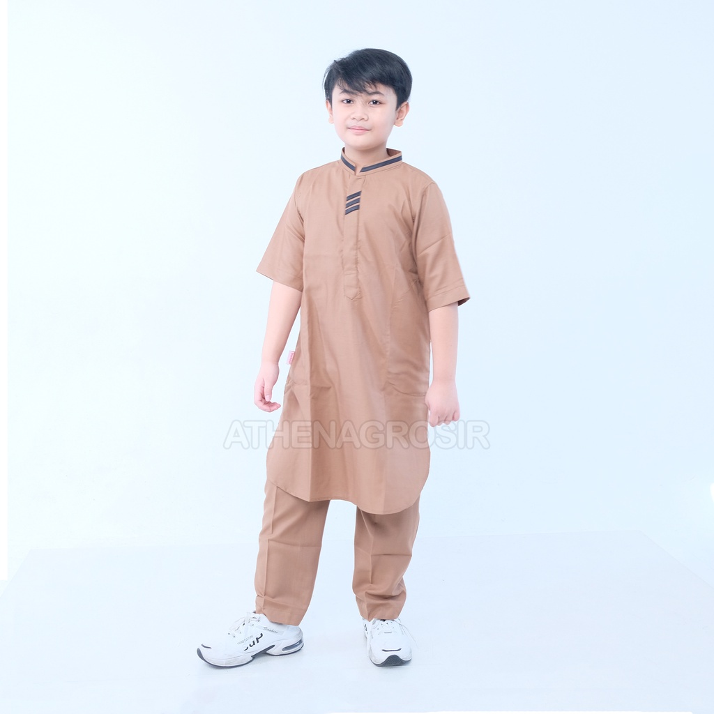 ชุด Archi boy& 39;s kurta สี coksu