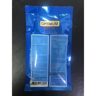 Optimum Betta ออพติมั่ม อาหารปลากัดปลากัดทุกสายพันธุ์ (ขนาด 20 กรัม)
