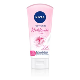 Nivea Rosy White Hokkaido Rose Serum Whip Foam 50/100 ml.