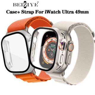 beiziye เคส + สายนาฬิกา for iWatch Band 49 มม. Alpine Loop Series 8 Ultra for Apple Watch 49 มม.