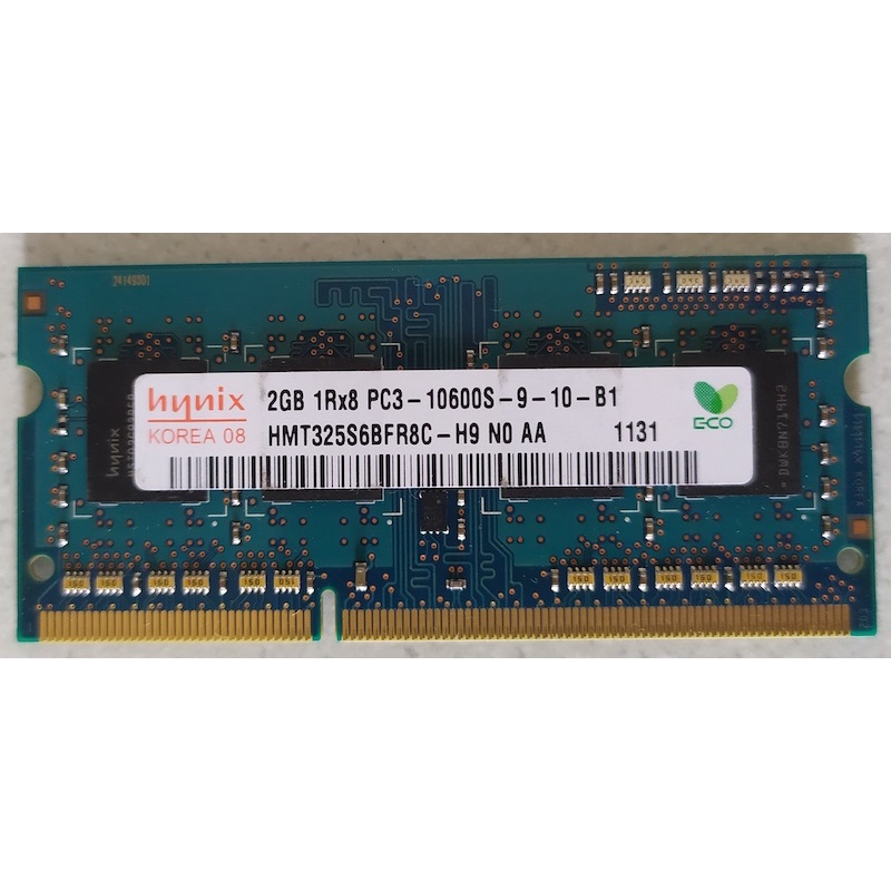 RAM 2GB Hynix PC3-10600S HMT325S6BFR8C-H9 1A8E98AB