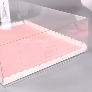 กล่องเค้กตัวเลข กล่องเค้กตัวอักษร พร้อมฐานรองสีขาว /BX7(BX7 1P(30.2*21*10cm))