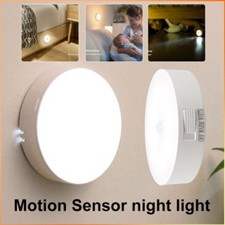 Pir Motion Sensor Led ไฟกลางคืนติดผนังลูกปัดคณะรัฐมนตรีตู้เสื้อผ้าโคมไฟติดผนัง Usb ชาร์จเหนี่ยวนำโคมไฟ-FE