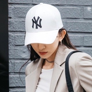 MLB พร้อมส่ง💙 ของแท้💯%หมวกเเก็ปปักลายNY เบสบอลYANKEES ROOKIE BALL CAP