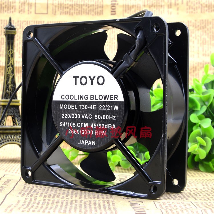 YY ORIGINAL JAPAN T30-4E 220 230V 22 21W 12012038 ALUMINIUM FRAME AC