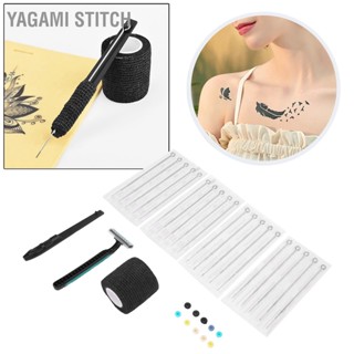 Yagami Stitch Hand And Stick Tattoo Kit DIY Bandage Needles Supply for Artists Beginners