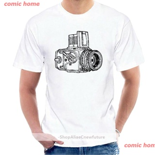 ชุดเซ็ต 2 ชิ้น comic home 2021 เสื้อยืดแขนสั้นพิมพ์ลายกล้องสไตล์คลาสสิกสําหรับผู้ชาย @049720 sale