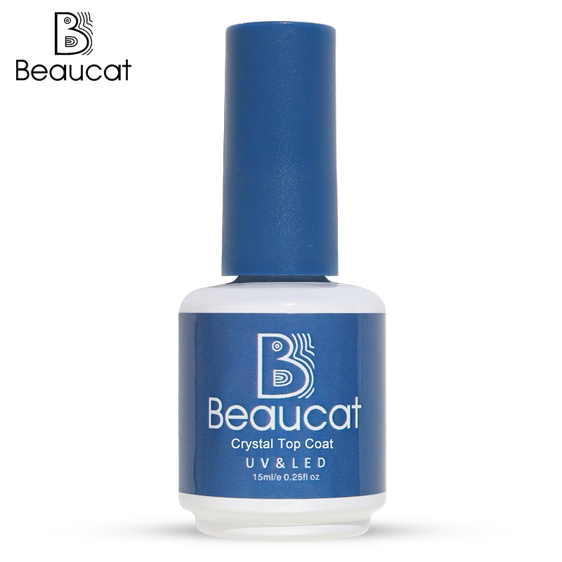 เสื้อโค้ทคริสตัลด้านบนBeaucat✨15ml เสื้อโค้ทคริสตัลด้านบน ของแท้ 100%。
