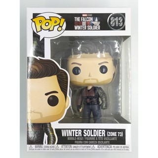 Funko Pop Marvel The Falcon &amp; The Winter Soldier - Winter Soldier [ Zone 73 ] : 813