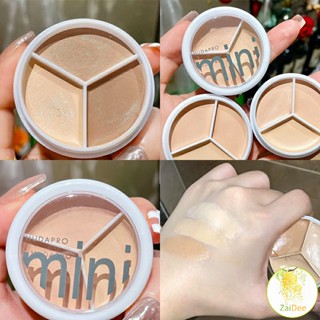 คอนซีลเลอร์ ปกปิดรอยคล้ำใต้ตา 3 สี  รอยคล้ำรอบดวงตาดำ คอนซีลเลอร์ Concealer