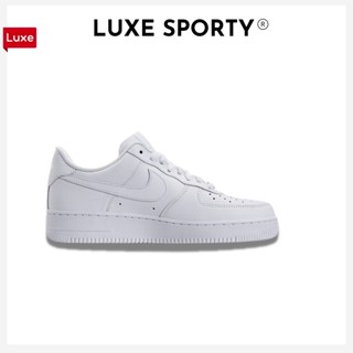 ของแท้100% NIKE AIR FORCE 1 07 TRIPLE WHITE รองเท้า nike