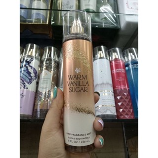 Bath &amp; Body Works Warm Vanilla Sugar Fine Fragrance Mist 236ml. ของแท้