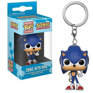 พวงกุญแจ จี้โซนิค Funko Pop Sonik Sonic สําหรับห้อยกระเป๋า