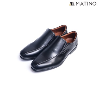 MATINO SHOES รองเท้าชายคัทชูหนังแท้ รุ่น MC/B 82079 - BLACK