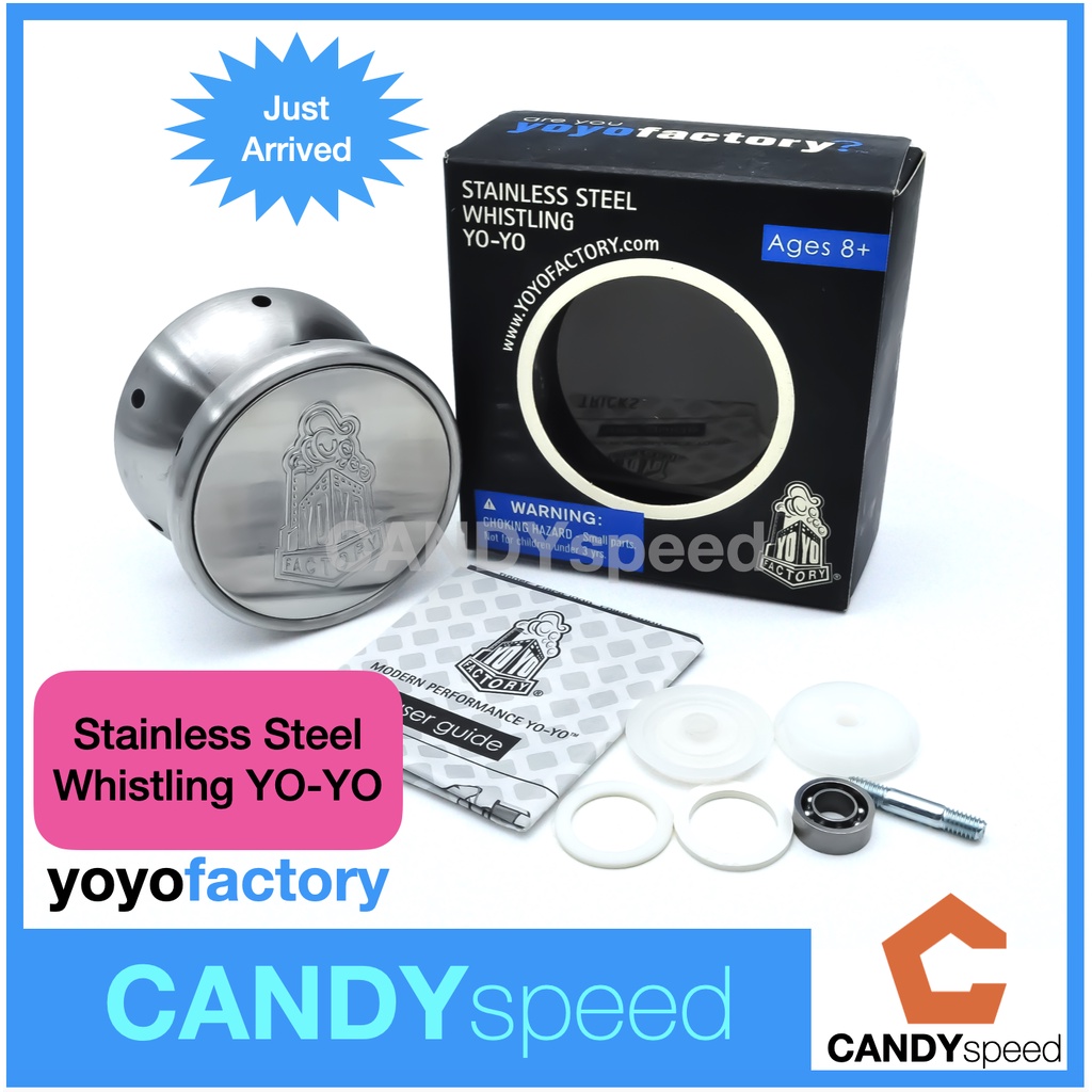 [E-TAX] Yoyo โยโย่ yoyofactory Stainless Steel Whistling Yoyo | by CANDYspeed