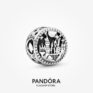 Pandora จี้รูปแม่มด และแฮร์รี่พอตเตอร์ สีเงิน เครื่องประดับ สําหรับโรงเรียน w1022