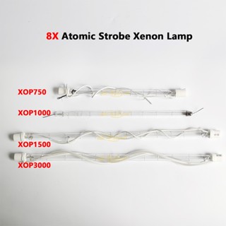 8pcs XOP Lamp Tube Xenon Lamp Bulb XOP 750 XOP 1000 XOP 1500 XOP 3000W Atomic Lamp Strobe Xenon Strobes Lamp