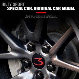 Hilty Sport👍👍 ฝาครอบดุมล้อ 4 ชิ้น พร้อมน็อตล้อ 20 ชิ้น สําหรับ Tesla Model 3 Model Y Model S Model X