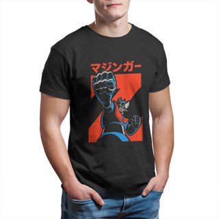 เสื้อยืดลําลอง แขนสั้น พิมพ์ลายมังงะ Mazinger Z Tranzor Z Kabuto Koji แฟชั่นฤดูร้อน สําหรับผู้ชายS-5XL