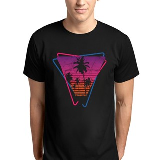 เสื้อยืดเข้ารูป Synthwave Retrowave เสื้อยืดความงามท็อปส์ซูคุณภาพเสื้อฤดูร้อนตลกผู้ชายผู้หญิงฤดูร้อนเสื้อยืดชาย Tshirt ส