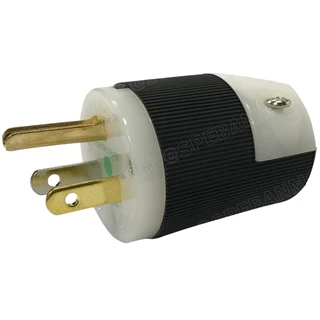HBL8215C-M ปลั๊กตัวผู้ Hubbell ปลั๊ก AC เครื่องเสียง AC Power plug Audio Grade ฮับเบิ้ล Hi-End AC plug 8215C Male Plu...