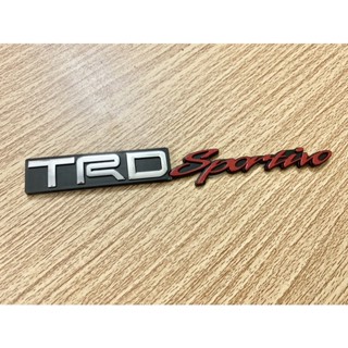 โลโก้ TRD SPORTS ทีอาร์ดีสปอร์ต 3แบบ โลโก้ติดท้ายรถ