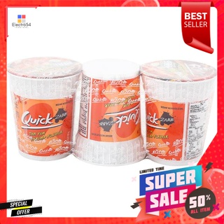 ไวไว ควิก บะหมี่กึ่งสำเร็จรูป รสต้มยำกุ้ง 60 ก. แพ็ค 3Wai Wai Quick Instant Noodles Tom Yum Kung Flavor 60 g. Pack 3