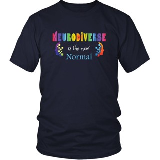 เสื้อผ้าผชเสื้อเชิ้ต ลาย Neurodiverse Celebrate Neurodiversity in Family Friends Society สําหรับผู้ชาย และผู้หญิงS-5XL