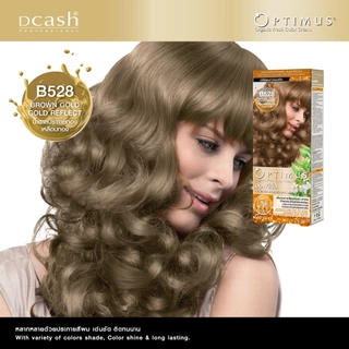 (โทนบลอนด์) Dcash ดีแคช ออพติมัส คัลเลอร์ ครีม 100ml ย้อมสีผม