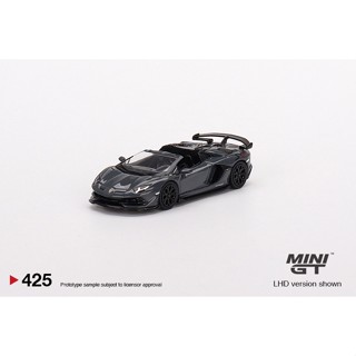 MINI GT 1/64 No.425 Lamborghini Aventador SVJ Roadster Griglo Telesto RHD MGT00425-R