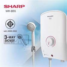 SHARP เครื่องทำน้ำอุ่น 3500w รุ่น WH-B55 ของแท้มีรับประกัน