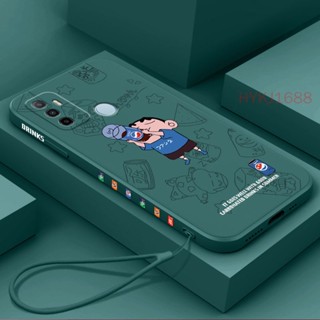 เคส oppoa53 เคส OPPO A53 2020 tpu ซิลิโคนเหลว เคสป้องกัน ขอบตรง เคสนิ่ม LBXX