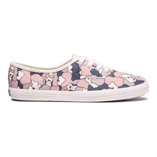 Keds รุ่น Champion Organic Cotton Ladies รองเท้าผ้าใบ ผู้หญิง สี MAUVE - WF65042