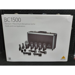 ชุดไมค์กลอง BEHRINGER รุ่น BC1500(สินค้าใหม่แกะกล่อง ประกันบูเซ่ไทย 1 ปี) แถม ขาจับ และกระเป๋า