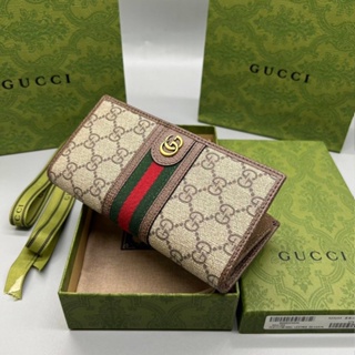 🔥ผ่อนได้🔥Gucci Wallet Size 19 cm งาน Original อุปกรณ์ : Full Box Set