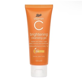 Boots Vitamin C brightening cleansing gel ขนาด 100ml