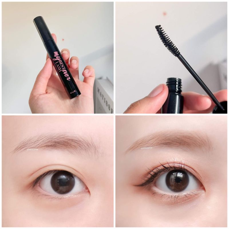 มาสคาร่า 4U2 MY BEST LASH EVER MASCARA ที่ช่วยยกขนตาให้งอน เด้ง เรียงเส้นสวยเป็นธรรมชาติ กันน้ำ กันเ