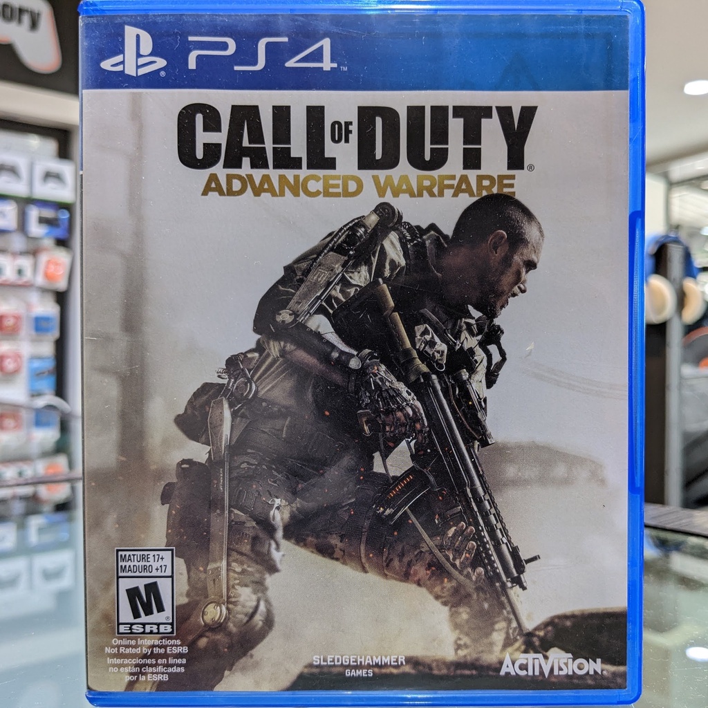 (ภาษาอังกฤษ) มือ2 PS4 Call of Duty Advanced Warfare เกมPS4 แผ่นPS4 มือสอง (เล่นกับ PS5 ได้ เล่น2คนได้ Advance Warfare)