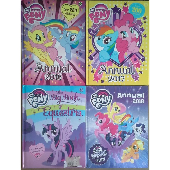 My Little Pony Annual หนังสือมือสอง ปกแข็ง