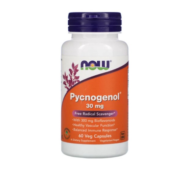 NOW Foods, Pycnogenol, 30 mg, 60 Veg Capsules/150 Veg Capsules