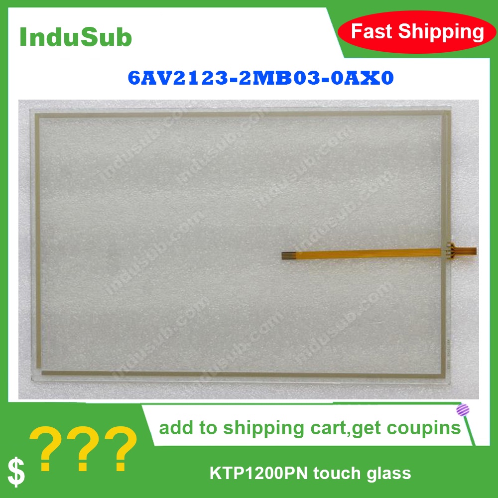 หน้าจอสัมผัสสําหรับ 6AV2 123-2MB03-0AX0 6AV2123-2MB03-0AX0 KTP1200 หน้าจอสัมผัสแผง Glass Digitizer
