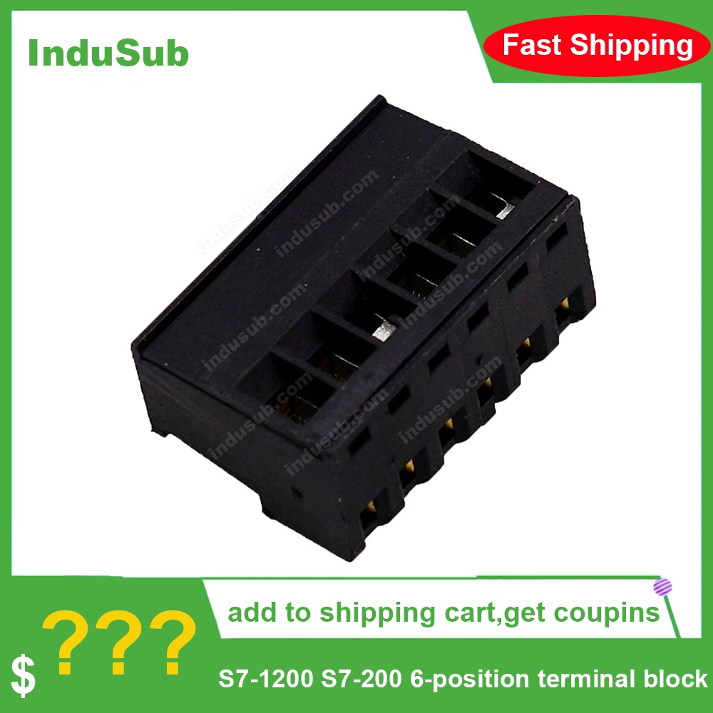 YY Terminal Block S7-1200 S7-200 smart PLC Terminal 3.74 เทอร์มินอลบล็อก 6 บิต