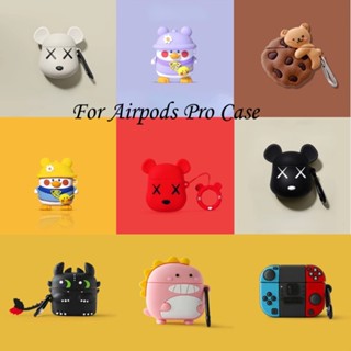 【พร้อมส่ง】เคสหูฟัง แบบนิ่ม ลายการ์ตูนมินนี่ เมาส์ และสับปะรด สําหรับ Airpods Pro