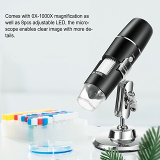 Digital Microscope 0X‑1000X Magnification Handheld WiFi Computer Compatible Portable Tool