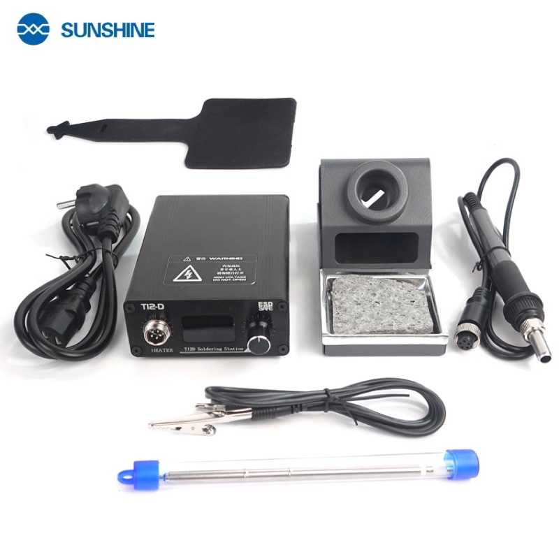 SUNSHINE รุ่น T12-D หัวแร้งดิจิทัล 72W อุณหภูมิแม่นยำ 150–450°C